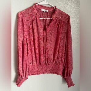 Maison de Amelie Pink Boho Top Medium